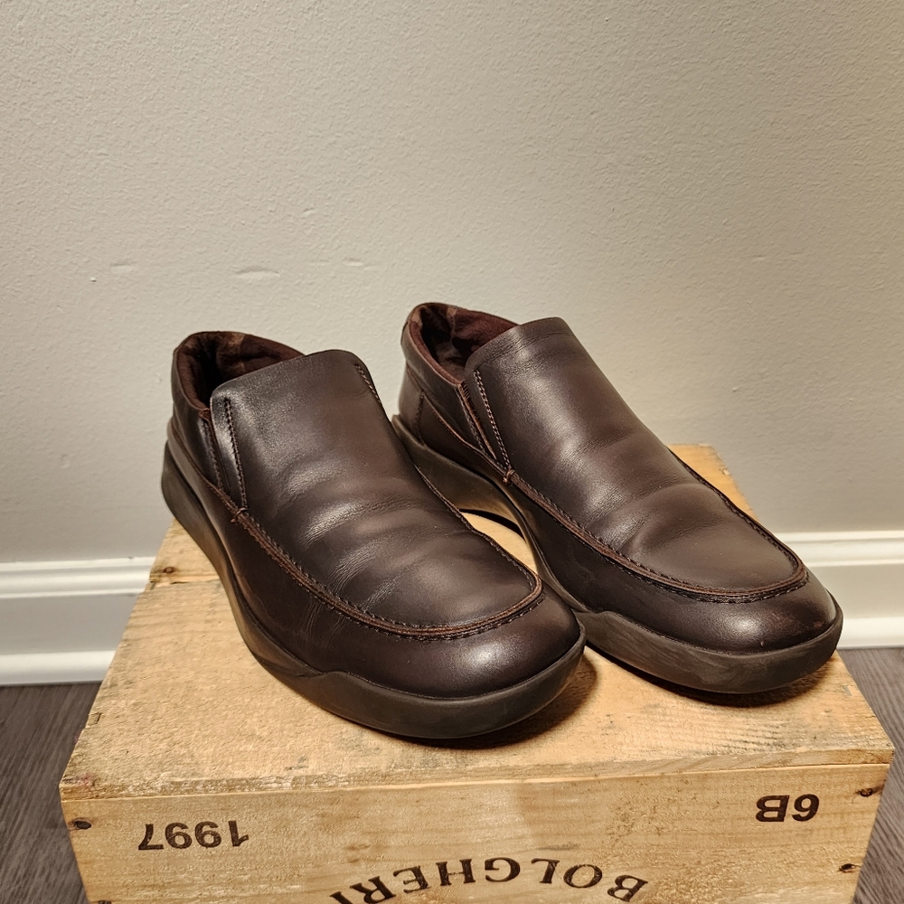 Gucci Driving Loafers - Brown Italian Leather Size 11.5